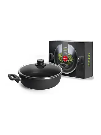 WOLL | Casseruola rotonda NOWO 28cm con coperchio in vetro antiaderente | 